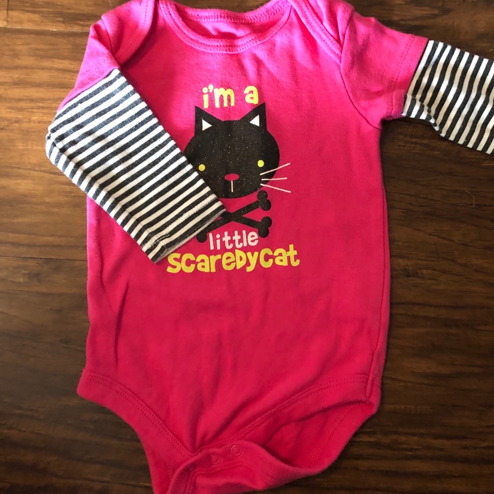 Pink long sleeve 3-6 months